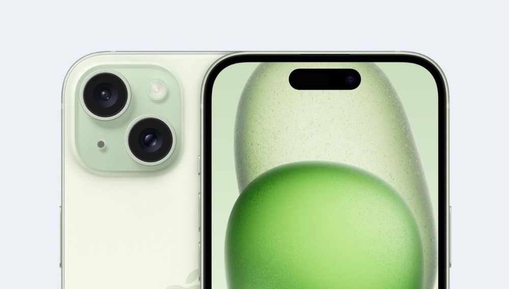 Apple iPhone 15 (2023), CSS viewport resolution, pixel density, screen