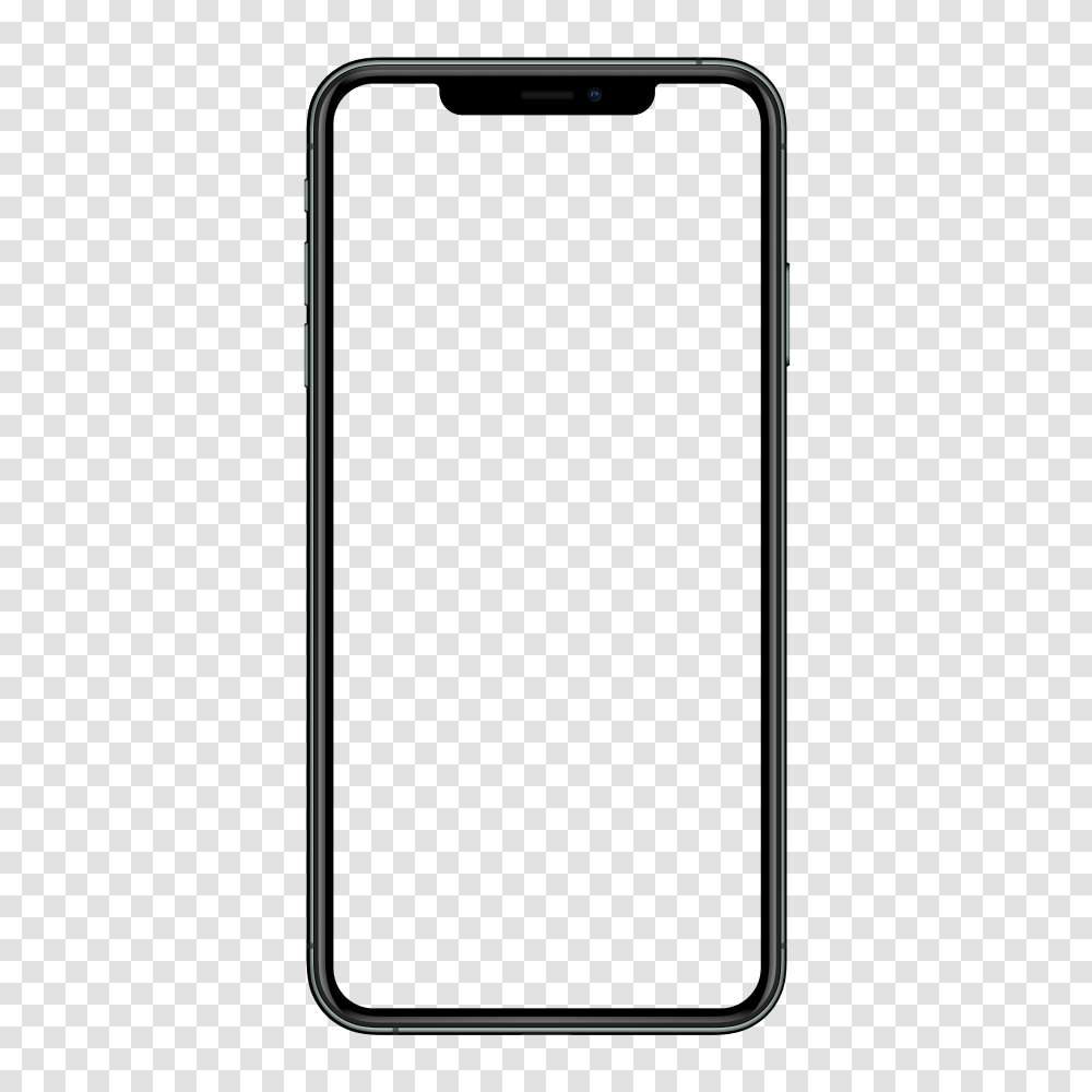 Free HD mockup of Apple iPhone 11 Pro Max in PNG and PSD image format with transparent background