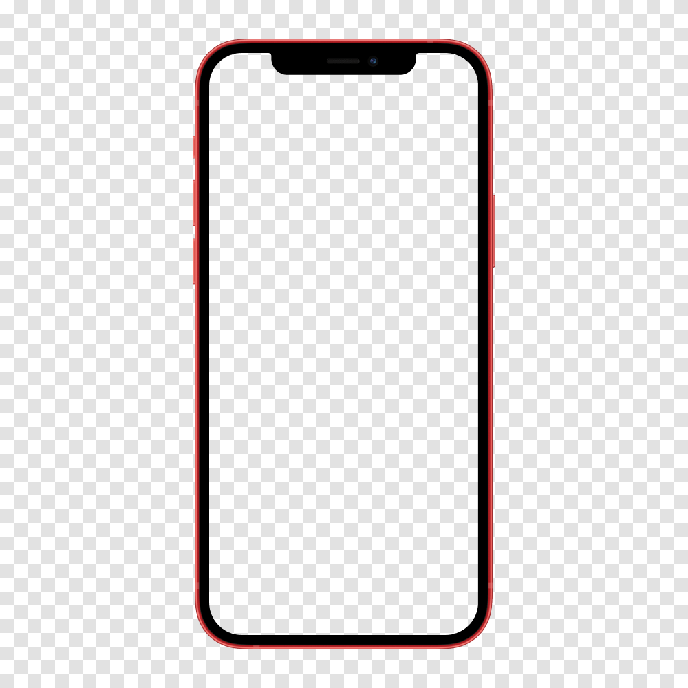 Free HD mockup of Apple iPhone 12 in PNG and PSD image format with