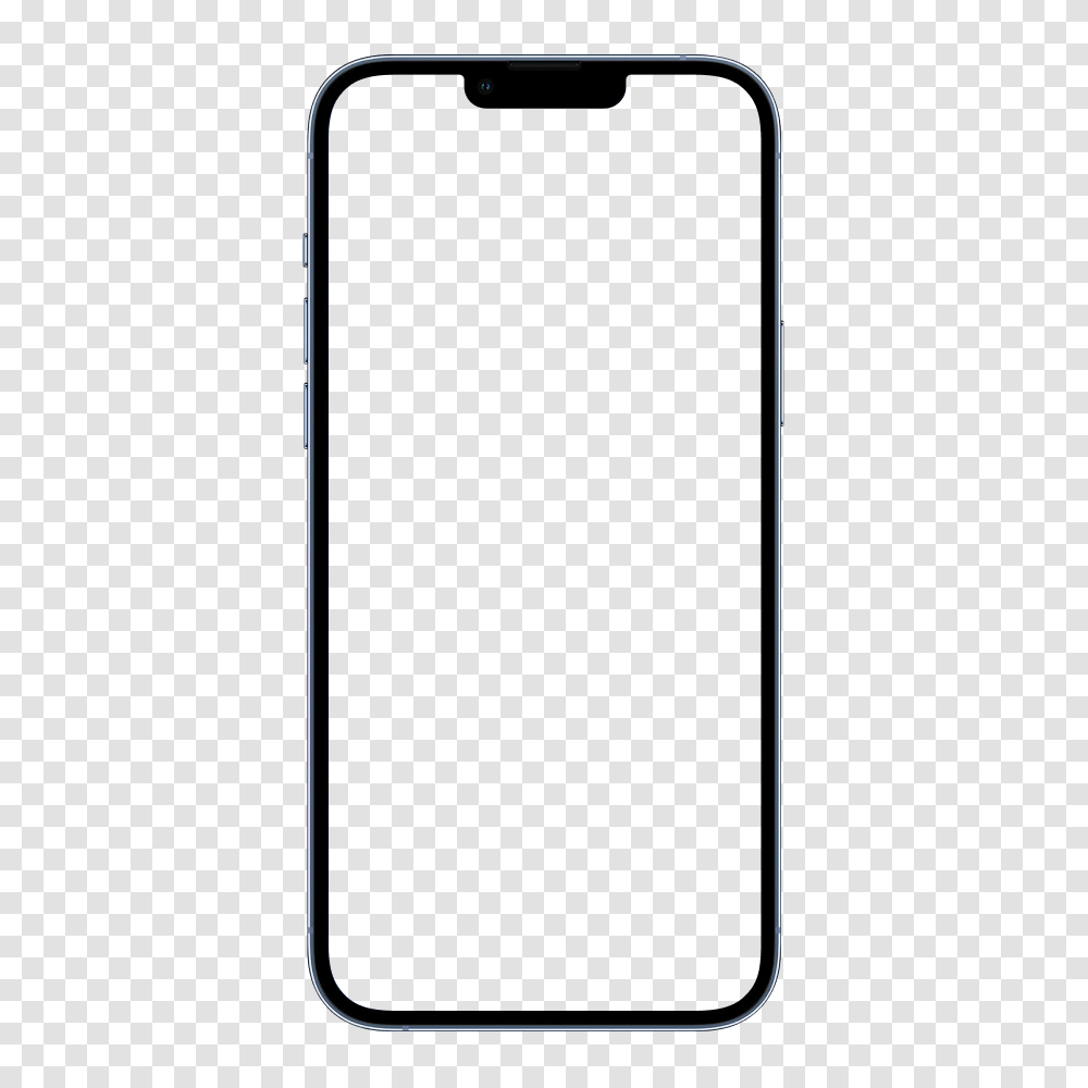 Mockup gratuit de Apple iPhone 13 PRO (2021) en HD au format PNG et PSD avec fond transparent