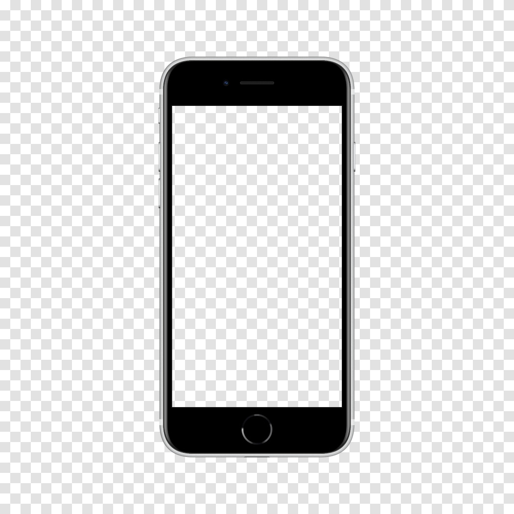 透明な背景を持つPNGおよびPSD画像形式のApple iPhone SE (2018)の無料HDモックアップ
