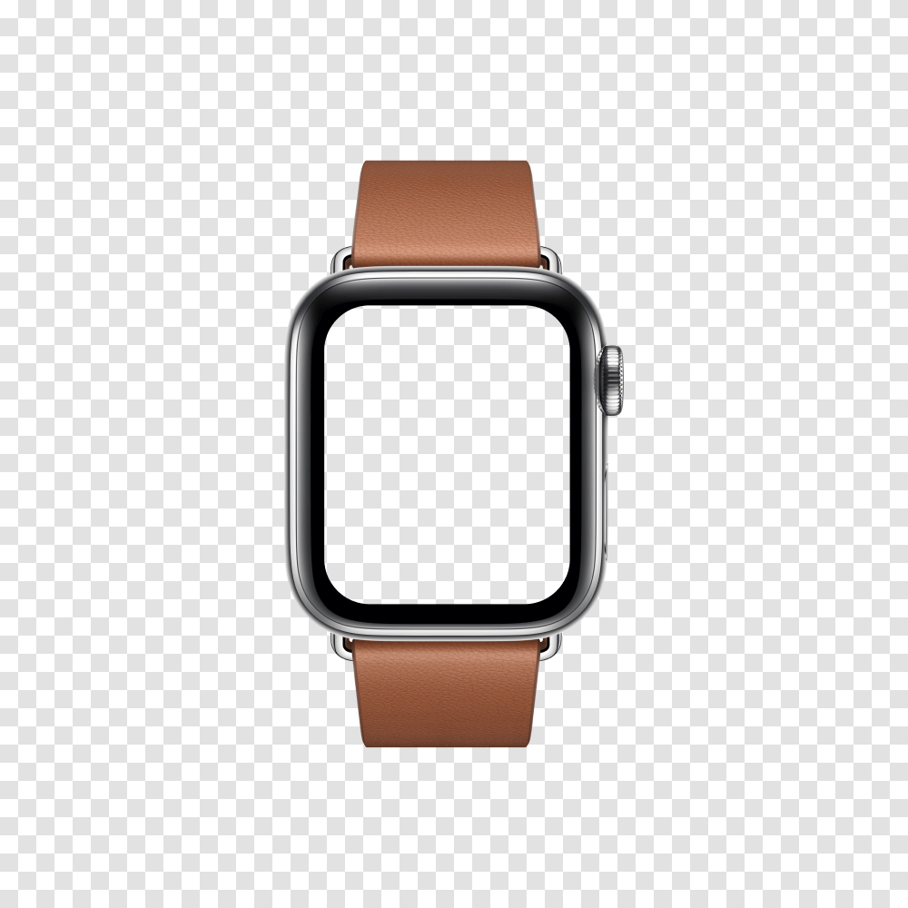 Free HD mockup of Apple Watch Series 6 (40mm) in PNG and PSD image format with transparent background