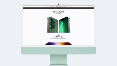 iMac 24" (2021), Résolution du viewport (CSS), densité de pixel, taille écran, media queries.